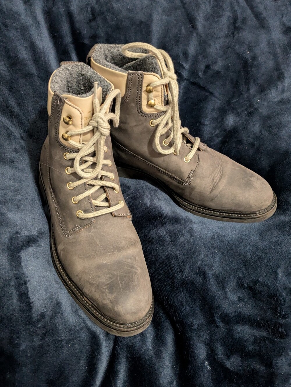 Gant Dark Brown Leather Boots
